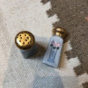 Vintage 1960's Floral Salt & Pepper Shakers
